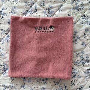 Pink Vail Colorado Fleece Neck Warmer